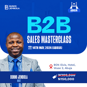 b2b sales masterclass