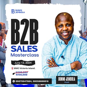 b2b sales masterclass