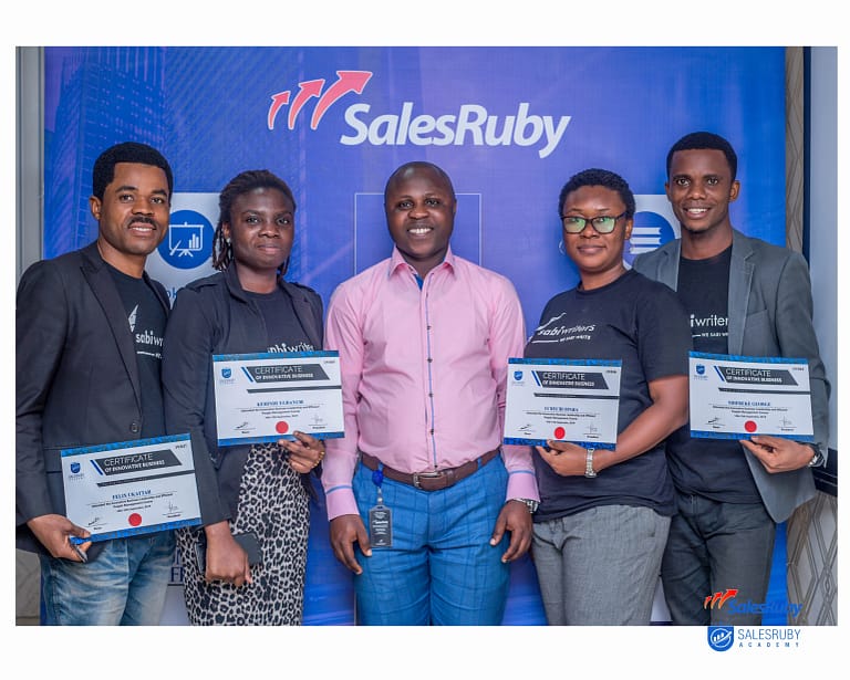 Sales Courses Certification salesruby academy nigeria